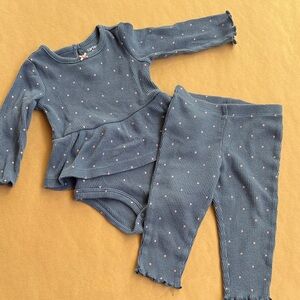 Carter's Blue and Pink Kids Matching Set